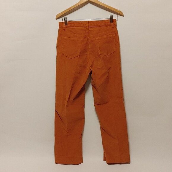 Eddie Bauer Corduroy Pants Women's Size 6 Natural Fit BURNT ORANGE - Picture 6 of 8